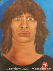 MaxSold Auction: Contemporary Pop Art Portrait of Musician on wood - Toronto (Ontario, Canada) SELLER MANAGED Downsizing Online Auction - Davenport Road (CONDO)