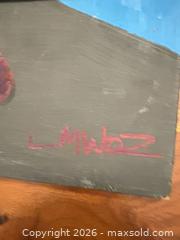 MaxSold Auction: Contemporary Pop Art Portrait of Musician on wood - Toronto (Ontario, Canada) SELLER MANAGED Downsizing Online Auction - Davenport Road (CONDO)