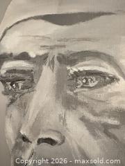 MaxSold Auction: Grayscale Acrylic Portrait Painting on Canvas Board - Toronto (Ontario, Canada) SELLER MANAGED Downsizing Online Auction - Davenport Road (CONDO)