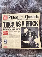 MaxSold Auction: Jethro Tull — Thick as a Brick (25th Ann. Remastered CD) & original “St Cleve Chronicle” - Toronto (Ontario, Canada) SELLER MANAGED Downsizing Online Auction - Davenport Road (CONDO)