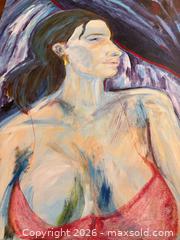 MaxSold Auction: Original Acrylic Mixed-Media Figurative Female Torso Painting - Toronto (Ontario, Canada) SELLER MANAGED Downsizing Online Auction - Davenport Road (CONDO)
