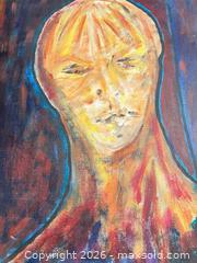 MaxSold Auction: Original Acrylic Painting on Canvas Board Figurative Abstract  “Alien” - Toronto (Ontario, Canada) SELLER MANAGED Downsizing Online Auction - Davenport Road (CONDO)