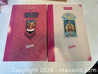MaxSold Auction: Barbie Great Eras / Special Edition Medieval Lady & Cleopatra - Buford (Georgia, USA) SELLER MANAGED Downsizing Online Auction - Commerce Drive (STORAGE)