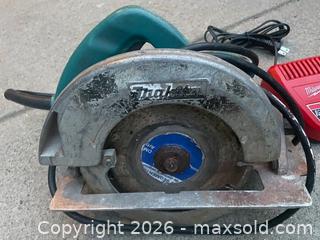 MaxSold Auction: Makita Corded Circular Saw & Milwaukee Cordless Ratchet with Battery - Buford (Georgia, USA) SELLER MANAGED Downsizing Online Auction - Commerce Drive (STORAGE)