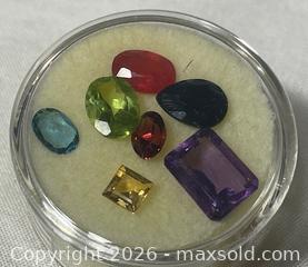 MaxSold Auction: Mixed Loose Natural Gemstones Lot Assorted Colors & Shapes - Buford (Georgia, USA) SELLER MANAGED Downsizing Online Auction - Commerce Drive (STORAGE)