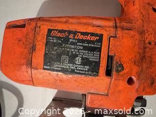MaxSold Auction: Black & Decker Orange Corded Jig Saw 120V - Hamilton (Ontario, Canada) SELLER MANAGED Downsizing Online Auction - Bobalink Road.