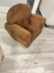 MaxSold Auction: Brown Microfiber Children's Chair, Toddler Size - Hamilton (Ontario, Canada) SELLER MANAGED Downsizing Online Auction - Bobalink Road.