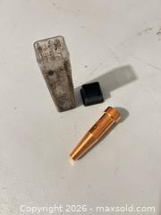 MaxSold Auction: Plasma torch nozzle, copper, marked 6290-3 - Hamilton (Ontario, Canada) SELLER MANAGED Downsizing Online Auction - Bobalink Road.