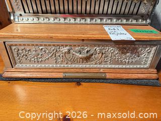 MaxSold Auction: Antique National Cash Register, Nickel-Plated Cast Metal D - Oro-Medonte (Ontario, Canada) Downsizing Online Auction - Ridge Road East