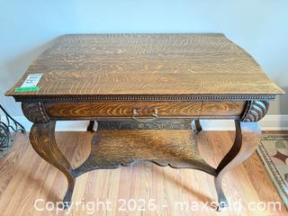 MaxSold Auction: Antique Oak Table D - Oro-Medonte (Ontario, Canada) Downsizing Online Auction - Ridge Road East