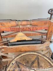 MaxSold Auction: Antique Red Star Hand Crank Washing Machine D - Oro-Medonte (Ontario, Canada) Downsizing Online Auction - Ridge Road East