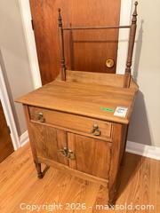 MaxSold Auction: Antique Solid Wood Washstand D - Oro-Medonte (Ontario, Canada) Downsizing Online Auction - Ridge Road East