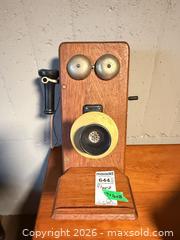 MaxSold Auction: Antique Style Wall-Mounted Wood Box Telephone C - Oro-Medonte (Ontario, Canada) Downsizing Online Auction - Ridge Road East