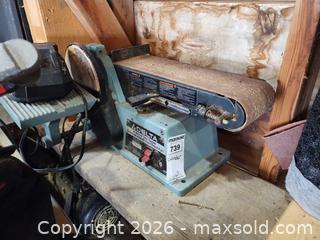 MaxSold Auction: Delta 31-460C Type 2 4" Belt / 6" Disc Sander C - Oro-Medonte (Ontario, Canada) Downsizing Online Auction - Ridge Road East