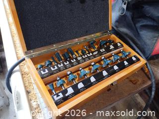 MaxSold Auction: Hand & Power Tool Accessories, Router Bit Set and More C - Oro-Medonte (Ontario, Canada) Downsizing Online Auction - Ridge Road East