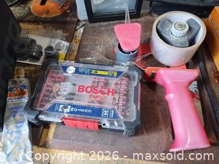 MaxSold Auction: Hand & Power Tool Accessories, Router Bit Set and More C - Oro-Medonte (Ontario, Canada) Downsizing Online Auction - Ridge Road East