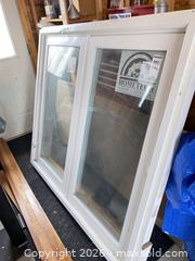 MaxSold Auction: HomeTech White Vinyl Double Casement Window C - Oro-Medonte (Ontario, Canada) Downsizing Online Auction - Ridge Road East