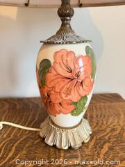MaxSold Auction: Moorcroft Glazed Ceramic Table Lamp B - Oro-Medonte (Ontario, Canada) Downsizing Online Auction - Ridge Road East