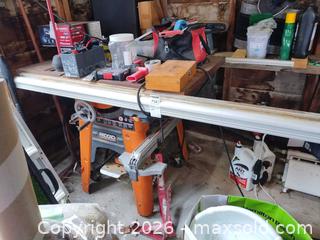 MaxSold Auction: Ridgid TS3650 Table Saw D - Oro-Medonte (Ontario, Canada) Downsizing Online Auction - Ridge Road East