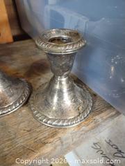 MaxSold Auction: Sterling Silver Traditional Candlestick Holders A - Oro-Medonte (Ontario, Canada) Downsizing Online Auction - Ridge Road East