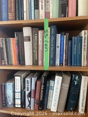 MaxSold Auction: 4 Shelves of Books: Fiction, Non-fiction. - Toronto (Ontario, Canada) PARTNER MANAGED Estate Sale Online Auction - Prince Arthur Ave (CONDO)