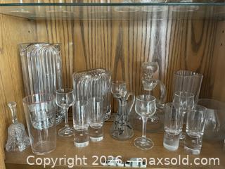 MaxSold Auction: Assortment of Glassware.  - Toronto (Ontario, Canada) PARTNER MANAGED Estate Sale Online Auction - Prince Arthur Ave (CONDO)