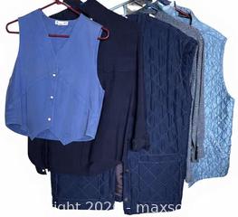 MaxSold Auction: Group of 3 Vests and 2 Blouses including Cacharel - Toronto (Ontario, Canada) PARTNER MANAGED Estate Sale Online Auction - Prince Arthur Ave (CONDO)