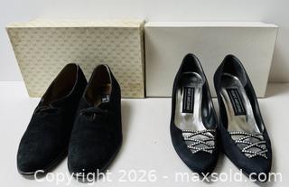 MaxSold Auction: Stuart Weitzman - 2 pairs of black Dressy Women's Shoes.  - Toronto (Ontario, Canada) PARTNER MANAGED Estate Sale Online Auction - Prince Arthur Ave (CONDO)