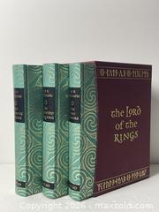 MaxSold Auction: The Lord of The Rings. Folio Society. 3 Volumes Set. - Toronto (Ontario, Canada) PARTNER MANAGED Estate Sale Online Auction - Prince Arthur Ave (CONDO)