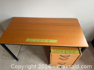 MaxSold Auction: IKEA Desk and Drawer Cabinet - Oakville (Ontario, Canada) SELLER MANAGED Moving Online Auction - Hayhurst Crescent