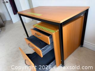 MaxSold Auction: IKEA Desk and Drawer Cabinet - Oakville (Ontario, Canada) SELLER MANAGED Moving Online Auction - Hayhurst Crescent
