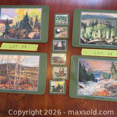 MaxSold Auction: Pimpernel Group of Seven Placemats and Coasters - Oakville (Ontario, Canada) SELLER MANAGED Moving Online Auction - Hayhurst Crescent