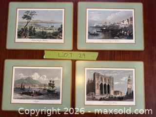 MaxSold Auction: Pimpernel Historic Montreal Placemats - Oakville (Ontario, Canada) SELLER MANAGED Moving Online Auction - Hayhurst Crescent