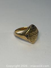 MaxSold Auction: (10K Birks) Gold & Saphire Signet Ring - Burnaby (British Columbia, Canada) PARTNER MANAGED Estate Sale Online Auction - Neville Street
