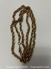 MaxSold Auction: (10K Gold) 48g Gold Chain Necklace - Burnaby (British Columbia, Canada) PARTNER MANAGED Estate Sale Online Auction - Neville Street