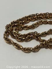 MaxSold Auction: (10K Gold) 48g Gold Chain Necklace - Burnaby (British Columbia, Canada) PARTNER MANAGED Estate Sale Online Auction - Neville Street