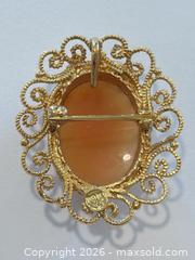 MaxSold Auction: (10K Gold) Vintage Cameo Brooch/Pendant, Earrings, and 1970's D'Orlan Brooch - Burnaby (British Columbia, Canada) PARTNER MANAGED Estate Sale Online Auction - Neville Street