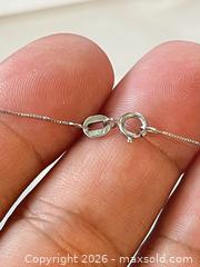 MaxSold Auction: (10K White Gold) Italian Fine Box Chain Necklace  - Burnaby (British Columbia, Canada) PARTNER MANAGED Estate Sale Online Auction - Neville Street