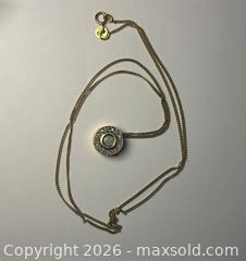 MaxSold Auction: (14K Gold, Opal, Diamond) Pendant Necklace - Burnaby (British Columbia, Canada) PARTNER MANAGED Estate Sale Online Auction - Neville Street