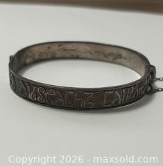 MaxSold Auction: (Sterling) Vintage Celtic Claddagh Bracelet  - Burnaby (British Columbia, Canada) PARTNER MANAGED Estate Sale Online Auction - Neville Street