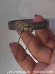 MaxSold Auction: (Sterling) Vintage Celtic Claddagh Bracelet  - Burnaby (British Columbia, Canada) PARTNER MANAGED Estate Sale Online Auction - Neville Street