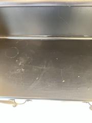 MaxSold Auction: Black Distressed Hutch / Bookshelf Top with Desk Base - Bakersfield (California, USA) PARTNER MANAGED Moving Online Auction - Grecian Laurel Drive