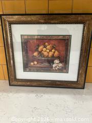 MaxSold Auction: Framed Gilded Wood Printed Reproduction of Still Life (Landscape) - Bakersfield (California, USA) PARTNER MANAGED Moving Online Auction - Grecian Laurel Drive