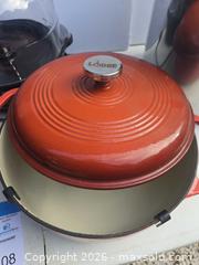 MaxSold Auction: Cookware lot: enamel canners, Lodge Dutch oven, Presto popper, pressure canner - Lakeland (Florida, USA) PARTNER MANAGED Downsizing Online Auction - Shore Acres Drive