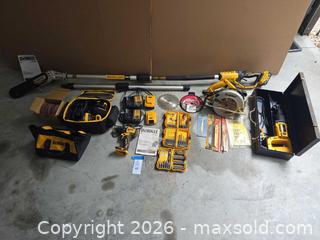 MaxSold Auction: DeWalt 20V Cordless & Corded Tool Lot with Drills, Saws, Sander - Lakeland (Florida, USA) PARTNER MANAGED Downsizing Online Auction - Shore Acres Drive