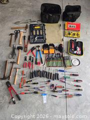 MaxSold Auction: Hand Tool Lot with Screwdrivers, Hammers, Pliers & Socket Set - Lakeland (Florida, USA) PARTNER MANAGED Downsizing Online Auction - Shore Acres Drive