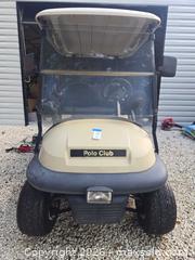 MaxSold Auction: Polo Club Electric 2-Seat Golf Cart Tan/Beige - Lakeland (Florida, USA) PARTNER MANAGED Downsizing Online Auction - Shore Acres Dr.