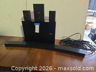 MaxSold Auction: Samsung HW-J4000 Soundbar with Wireless Subwoofer - Lakeland (Florida, USA) PARTNER MANAGED Downsizing Online Auction - Shore Acres Drive