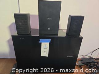 MaxSold Auction: Samsung HW-J4000 Soundbar with Wireless Subwoofer - Lakeland (Florida, USA) PARTNER MANAGED Downsizing Online Auction - Shore Acres Drive