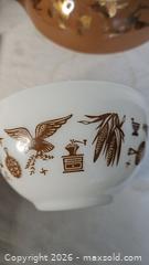 MaxSold Auction: Lot Of Pyrex Early Americana Bowls - Riverview (Florida, USA) SELLER MANAGED Downsizing Online Auction -  Holly Heath Drive